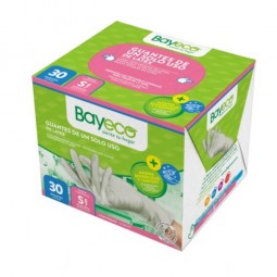 Guantes de un solo uso - látex con polvo