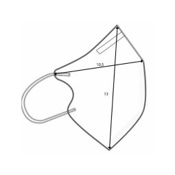 Medidas Mascarilla FFP2 para niños (4-12 años)