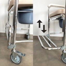 Reposapiés abatible