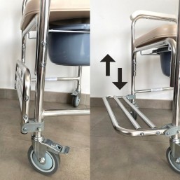 Reposapiés abatible