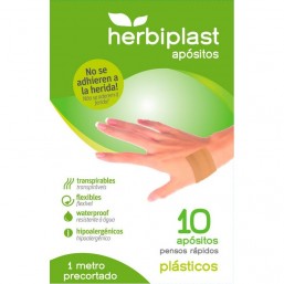 Apósitos plásticos para heridas (10 unds)