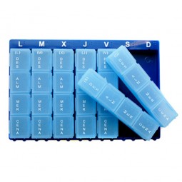 Pastillero organizador semanal 4 tomas DA.0972