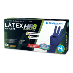 Guantes de látex reforzado