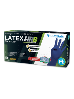 Guantes de látex reforzado