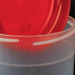 Frasco estéril con espátula 150 ml