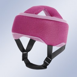 CASCO DE PROTECCION CRANEAL ROSA