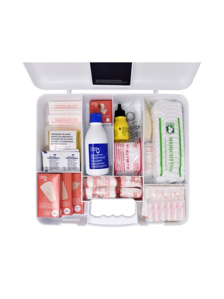 Contenido botiquin primeros auxilios