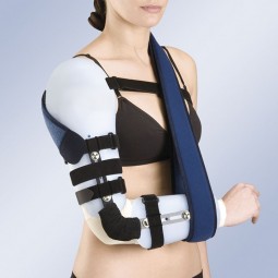 Ortesis de codo articulado de brazo y antebrazo en termoplástico Orliman (TP-6300)