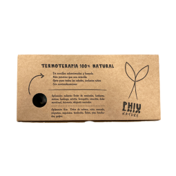 Almohadilla de termoterapia con lavanda y trigo.