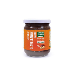 Crema de avellanas cacao ecológica