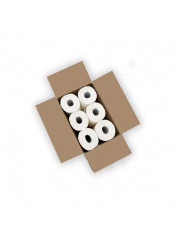 Caja Rollos papel camilla 60 cm x 60 m doble capa