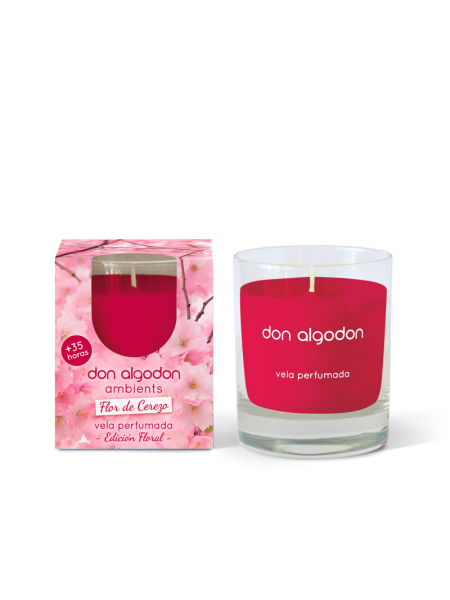 Vela aromática naturales