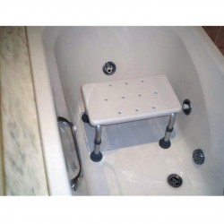 Banqueta bañera antideslizante