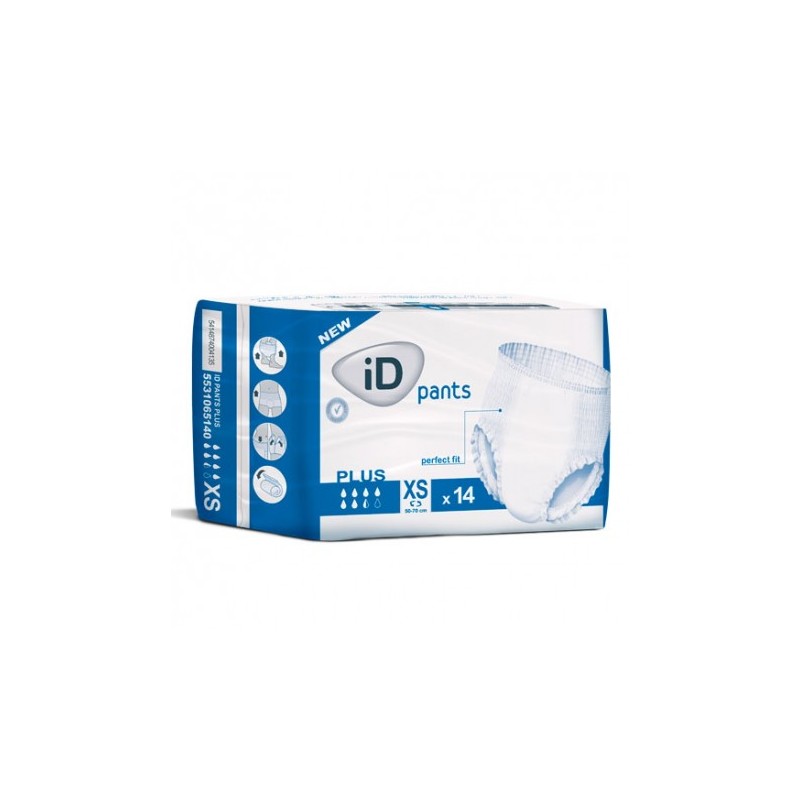 BRAGA PAÑAL ID PANTS PLUS BRAGA PAÑAL ID PANTS PLUS