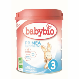 LECHE CRECIMIENTO PRIMEA 3 (10 MESES A 3 AÑOS) BABYBIO 800gr