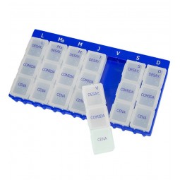 PASTILLERO SEMANAL 3 TOMAS DIARIAS