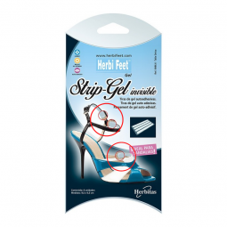 Tiras invisibles de Gel Strip-Gel HERBIFEET 4 unidades