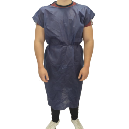 Bata visita propileno azul