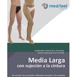 media sujeción cadera
