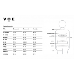 FAJA POR ENCIMA DE RODILLA CON CREMALLERAS 3002Z VOE