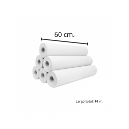 ROLLO PAPEL CAMILLA 0.60 CM X 0.68 CM 1 CAPA LEVIÁN