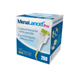 LANCETAS DE SEGURIDAD MENALANCET PRO 29 G