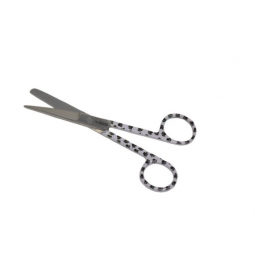 Tijera recta 14 cm estampada