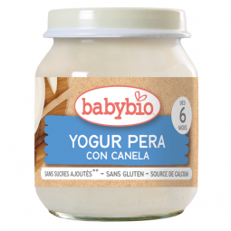 yogur de pera bebe