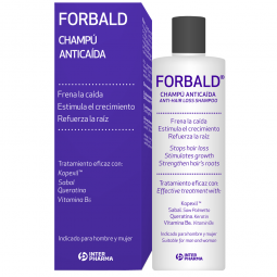 Champú anticaída Forbald 250 ml.