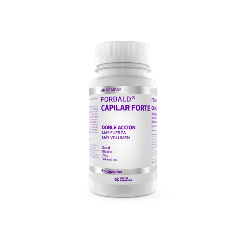Cápsulas anticaída del pelo FORBALD® Capilar Forte