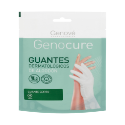 Guantes dermatológicos de algodón