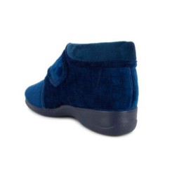 Zapatilla alta con velcro