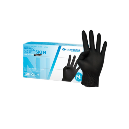 GUANTES NITRILO SOFTSKIN NEGRO