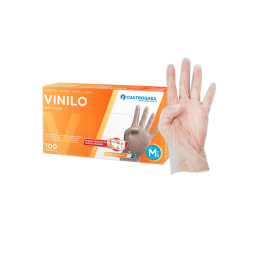 Guantes vinilo sin polvo
