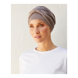 SHAKTI TURBANTE BAMBU VISCOSA MARRON CHRISTINE HEADWEAR