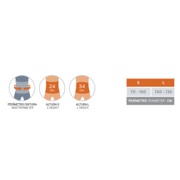 FAJA TÉRMICA ANGORA AJUSTABLE 870FV TEYDER