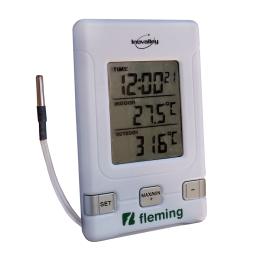 TERMÓMETRO AMBIENTAL DOBLE PANTALLA FLEMING