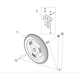 CUBIERTA RUEDA D.300 C12...