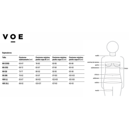 SUJETADOR POSTQUIRÚRGICO SERIE VF COBRE NUHA