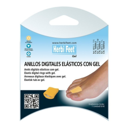 ANILLO DIGITAL ELÁSTICO DE GEL FORRADO HERBI FEET