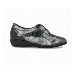 ZAPATO ANTRACITA CON VELCRO 53551 DR. CUTILLAS