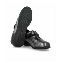 ZAPATO ANTRACITA CON VELCRO 53551 DR. CUTILLAS