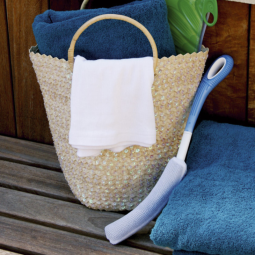 ESPONJA-TOALLITA PARA CUERPO CON MANGO CORTO AD852C AYUDAS DINÁMICAS