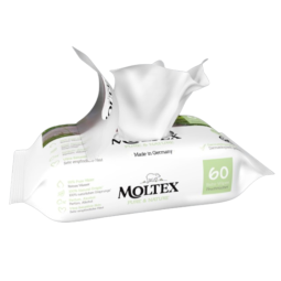 TOALLITAS ECOLÓGICAS INFANTILES MOLTEX PURE NATURE (60 UD)