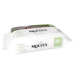 TOALLITAS ECOLÓGICAS INFANTILES MOLTEX PURE NATURE (60 UD)