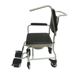 SILLA CON INODORO Y RUEDAS ACOLCHADA 2230 SUCESORES GARCÍA