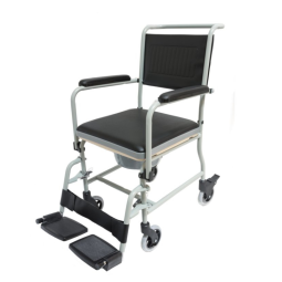 SILLA CON INODORO Y RUEDAS ACOLCHADA 2230 SUCESORES GARCÍA