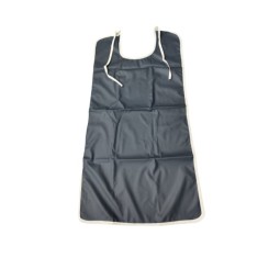 BABERO ADULTO REUTILIZABLE DE ATAR AZUL MARINO