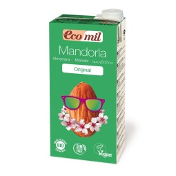 Tetra brick de Leche Almendra Original Bio Ecomil 1 L.