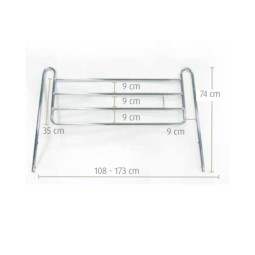 BARANDILLAS TELESCOPICA 4...